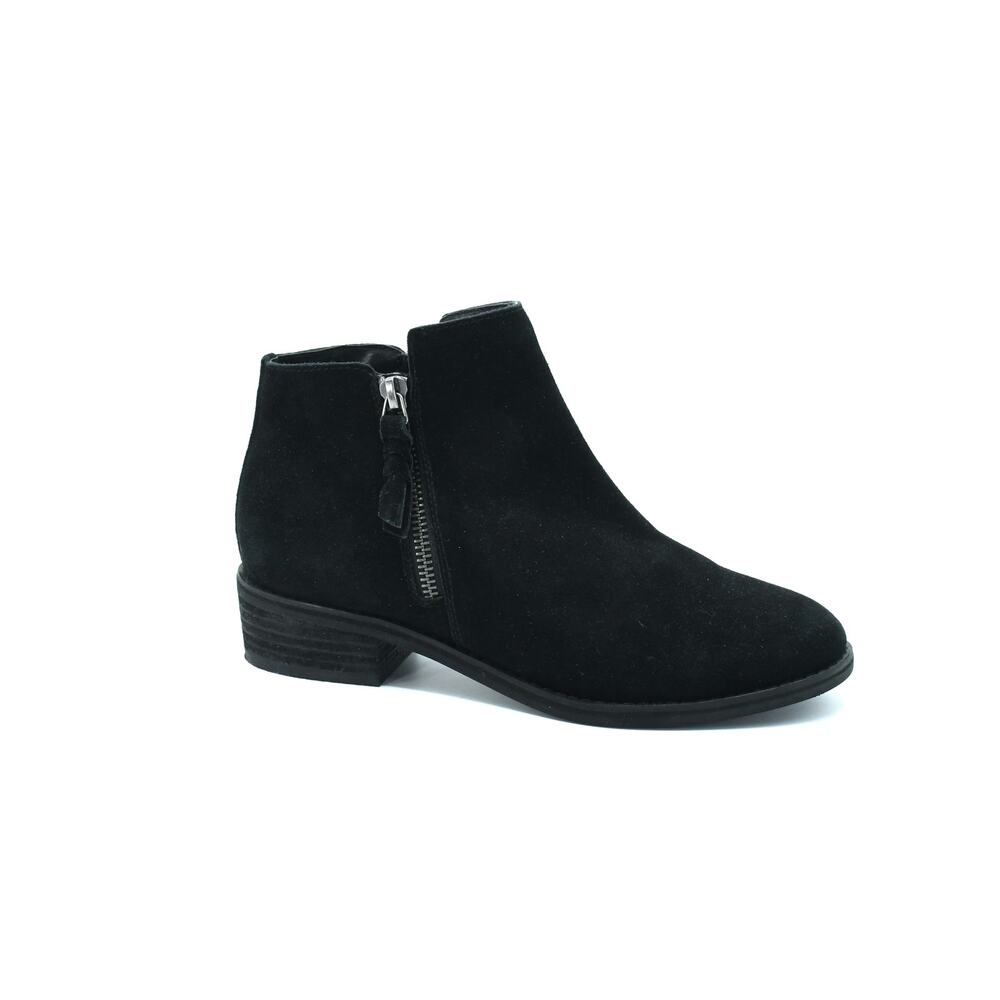 Blondo Liam Black Suede Waterproof Ankle Boots 7.5